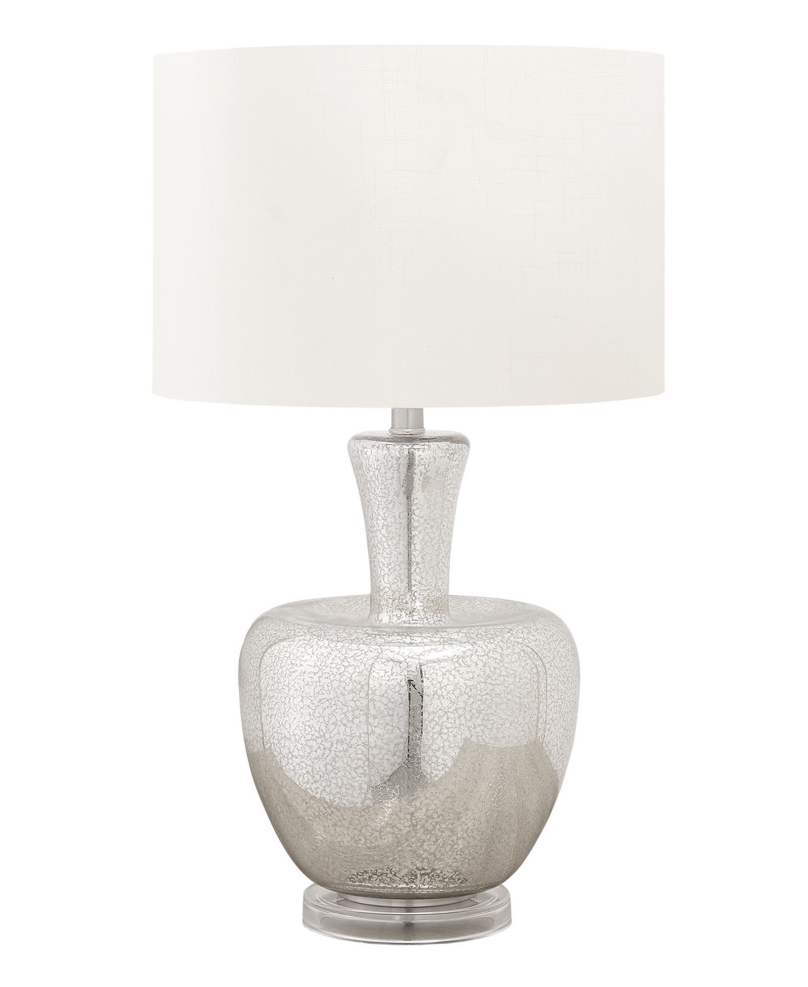 Monarch Specialties Lighting 26" Glass Table Lamp