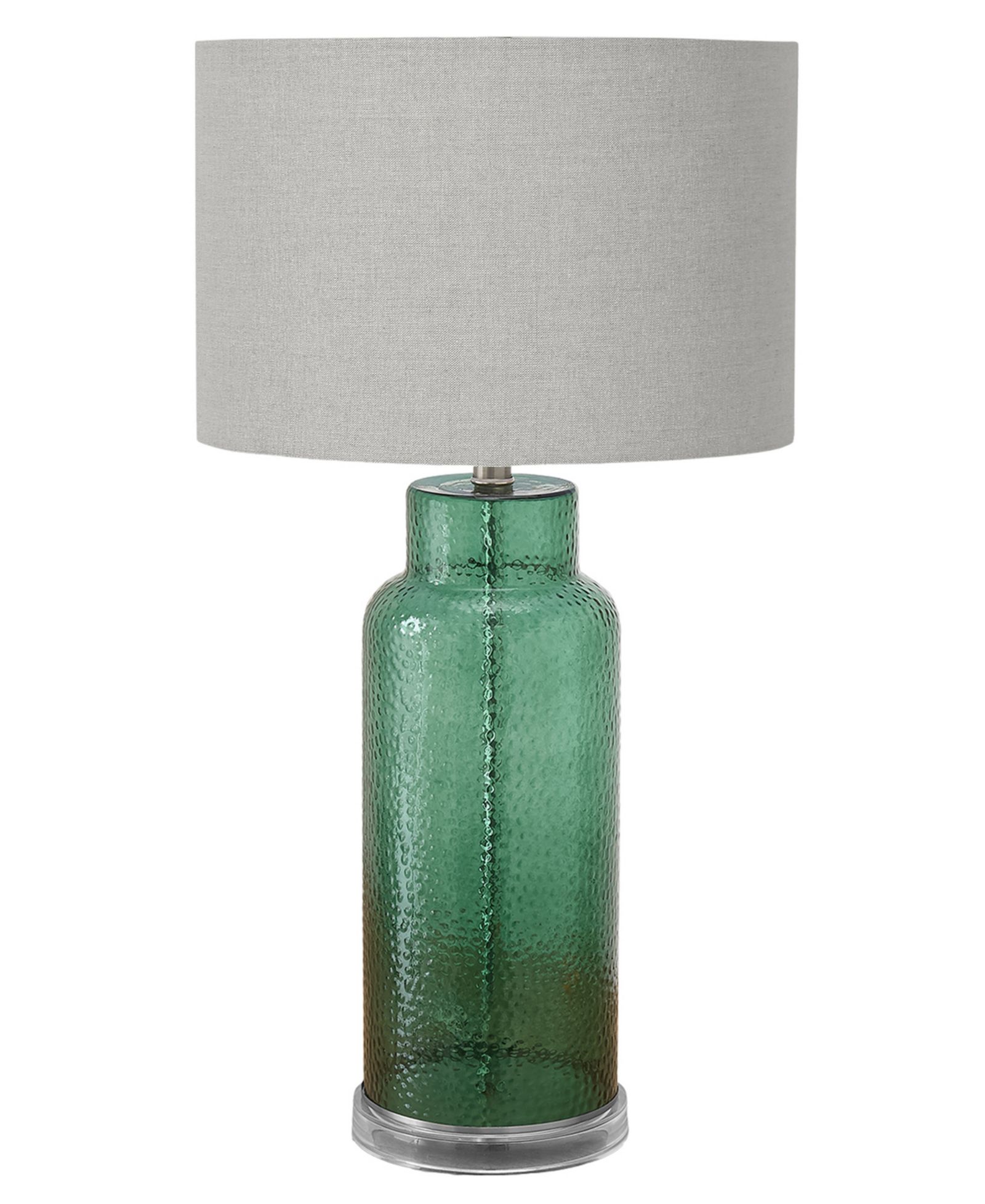 Monarch Specialties Lighting 28" Glass Table Lamp
