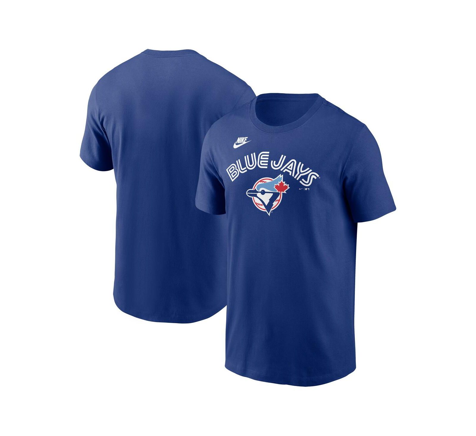 Nike Men's Royal Toronto Blue Jays Cooperstown Wordmark T-Shirt