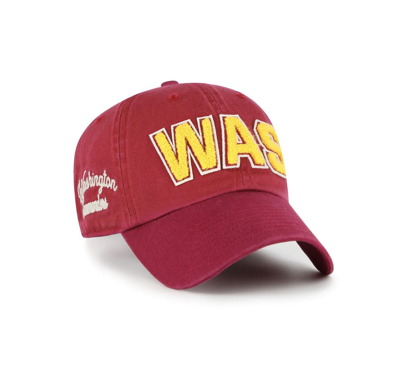 '47 Brand Женская burgundy Washington Commanders Zoey Clean Up Adjustable Hat