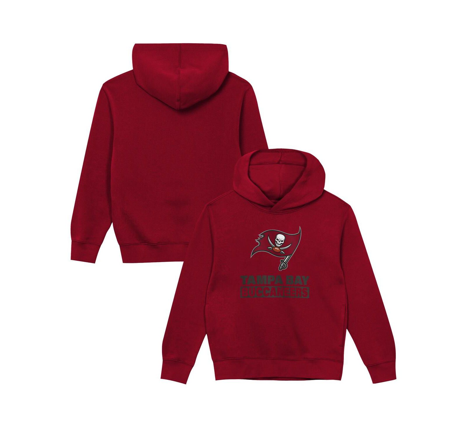 Outerstuff Детская толстовка Red Tampa Bay Buccaneers Back to Basics