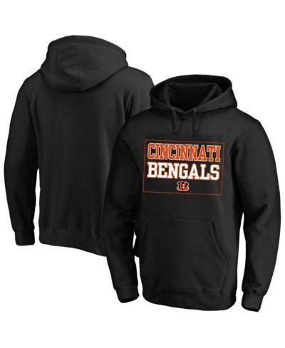 Мужское флисовое худи Fanatics Cincinnati Bengals Big & Tall Black