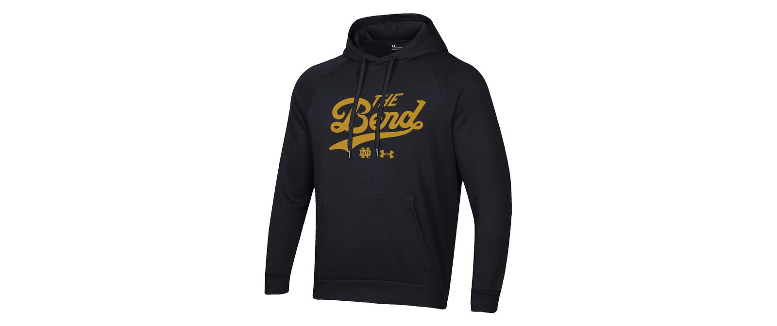 Мужское худи Under Armour The Bend Rival Raglan — черный