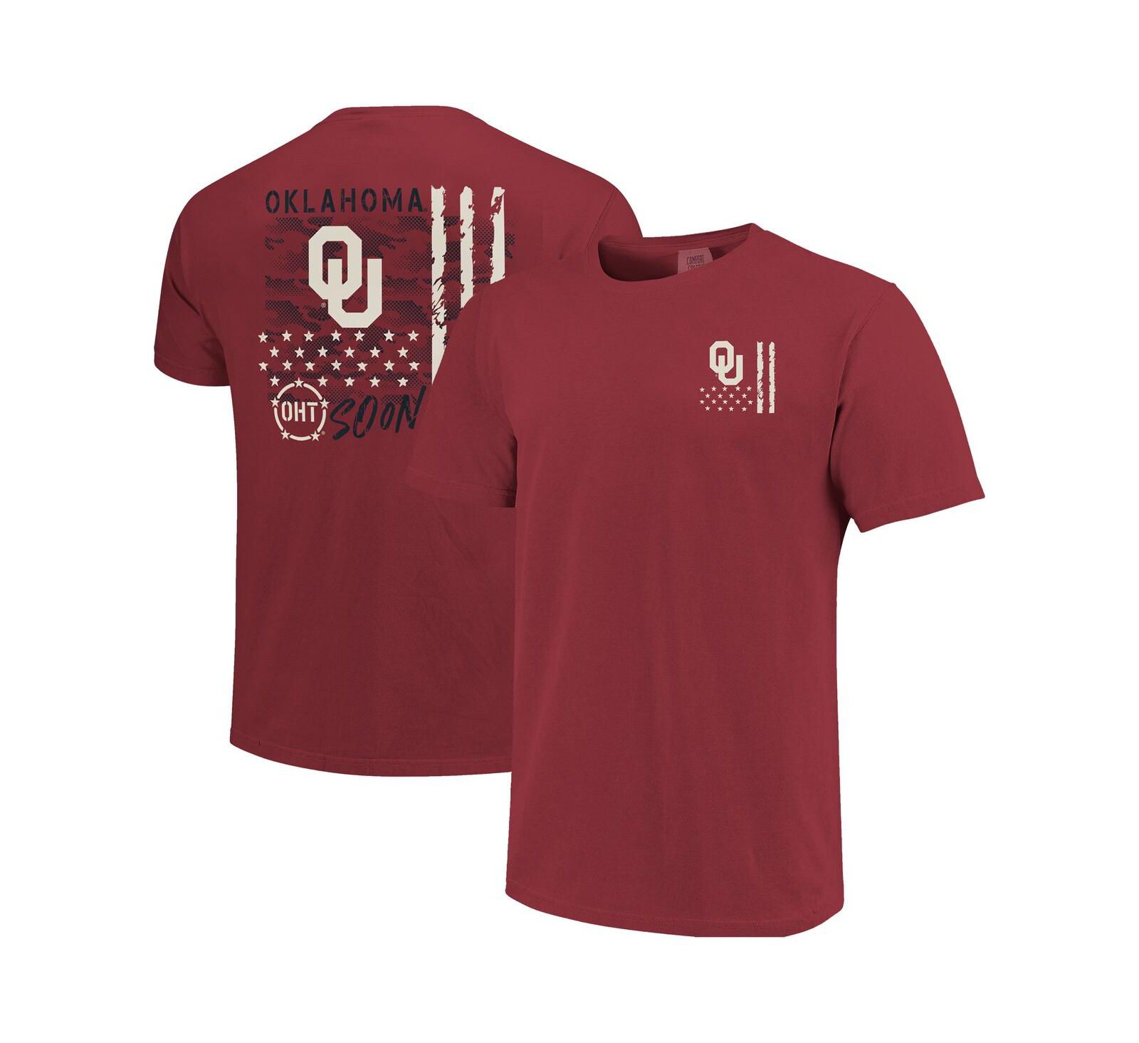 Мужская футболка Image One Oklahoma Sooners Camo Overlay