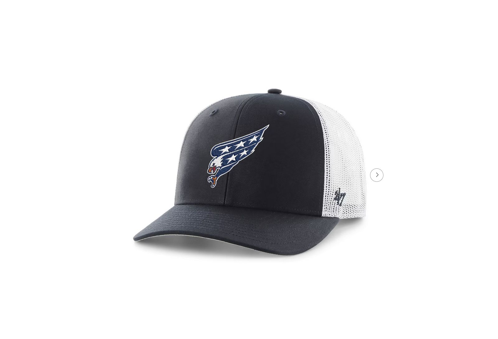 '47 Brand Мужская бейсболка Trucker с логотипом Washington Capitals Navy