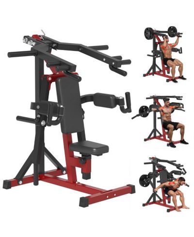 AECOJOY Deltoid and Shoulder Press Machine, 3-in-1 Shoulder-Specific Machine with Shoulder Press, Lateral Raise & Reverse Fly