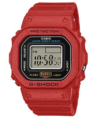 G-Shock Men's Japanese Quartz Red Resin Watch, 20mm