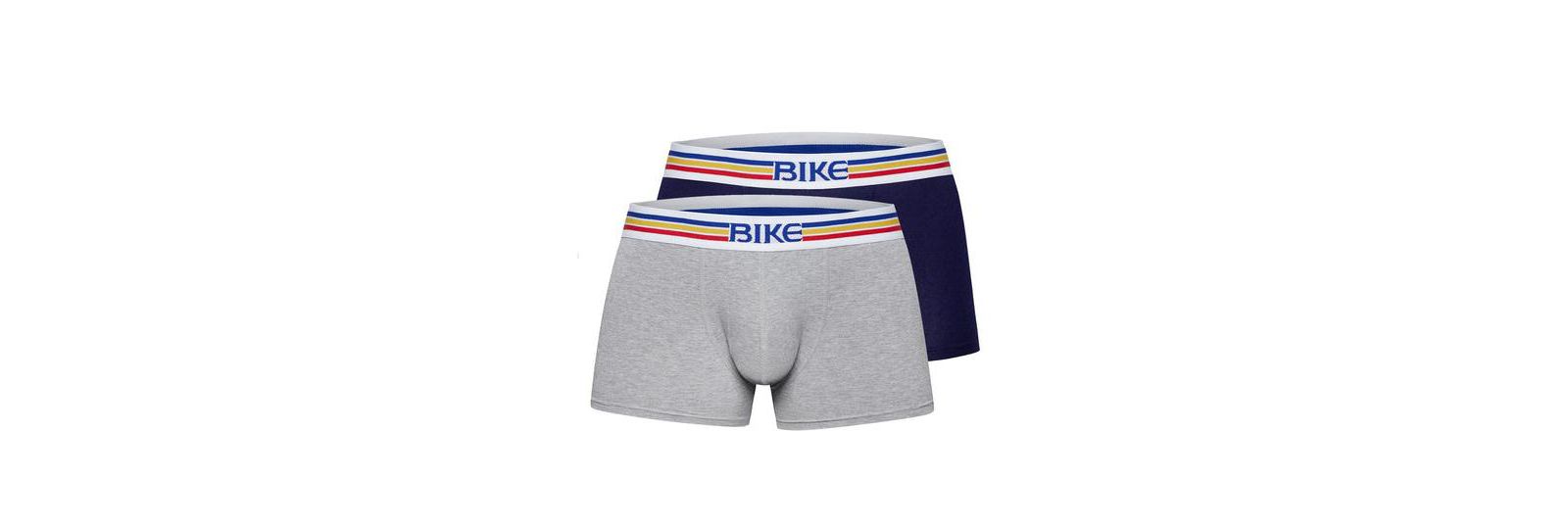 BIKE Athletic Men's 2-PK Stretch Cotton Trunk
