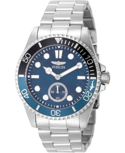 Invicta Мужские часы Pro Diver Quartz VD78 с синим циферблатом