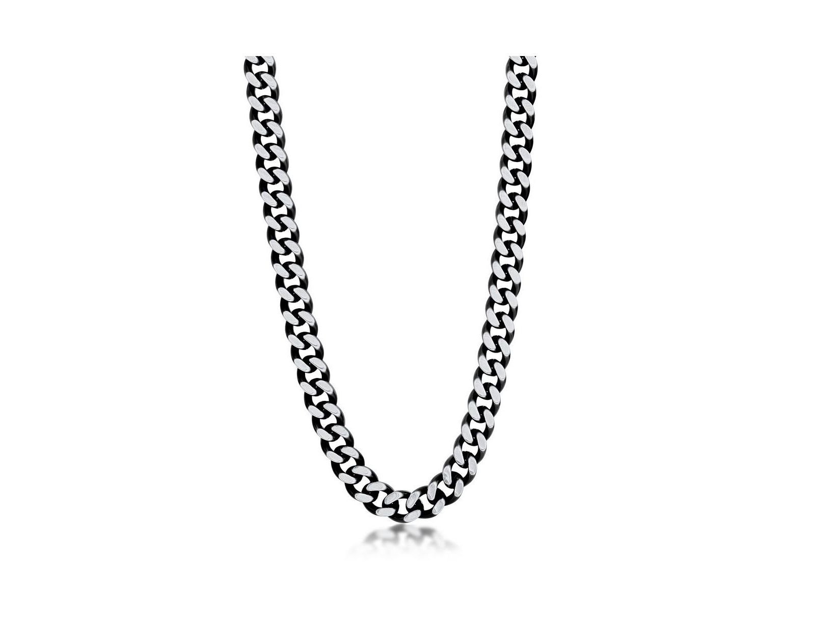 Цепочка Metallo Stainless Steel Cuban Necklace