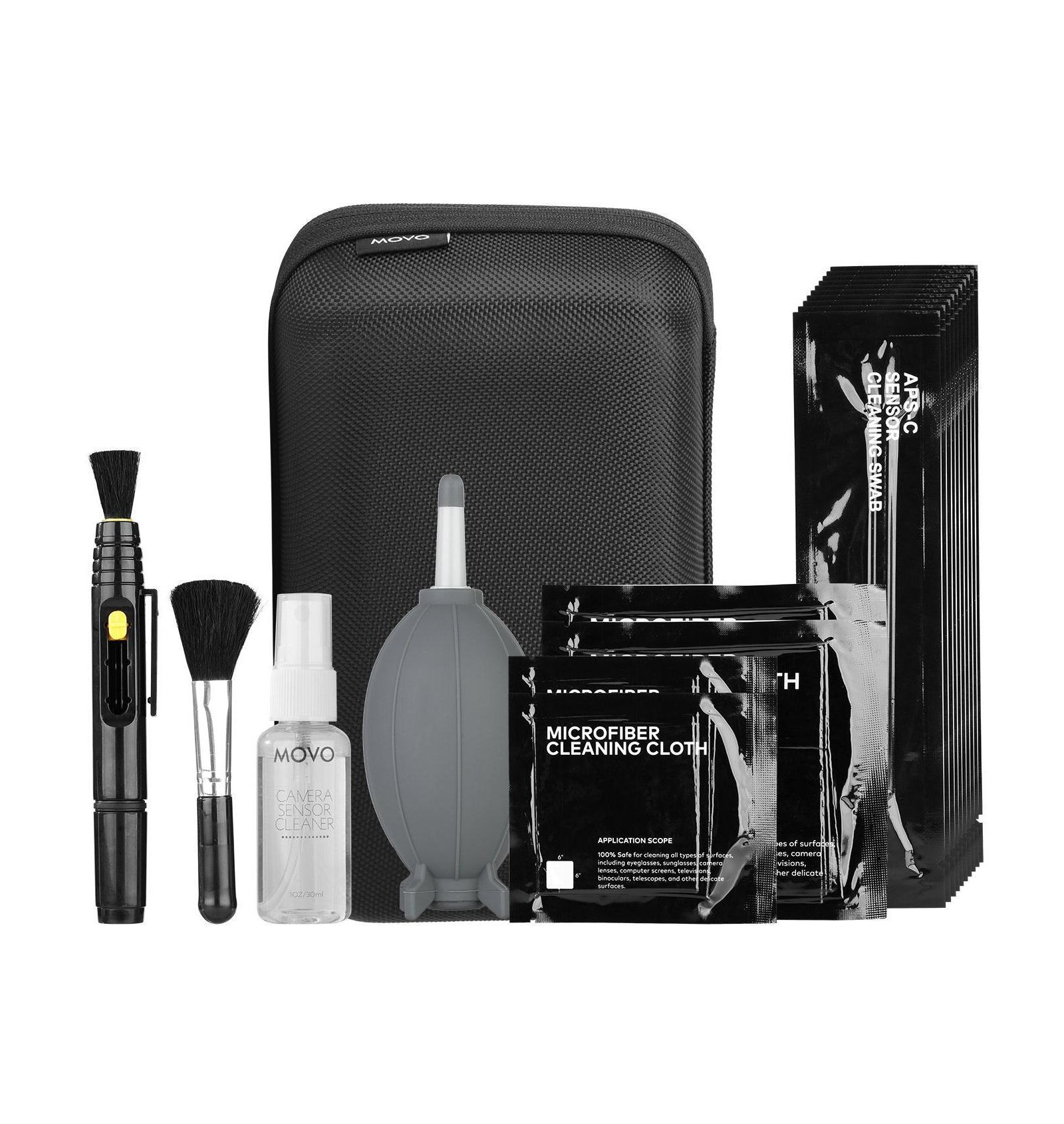 Movo комплект для чистки сенсора камеры Deluxe Essentials для DSLR