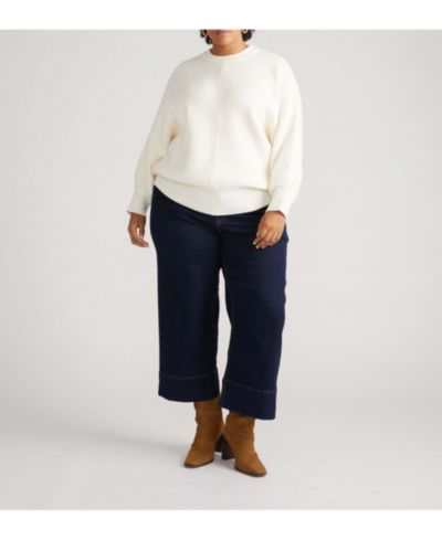 Universal Standard Женский Carol High Rise Cropped Jeans