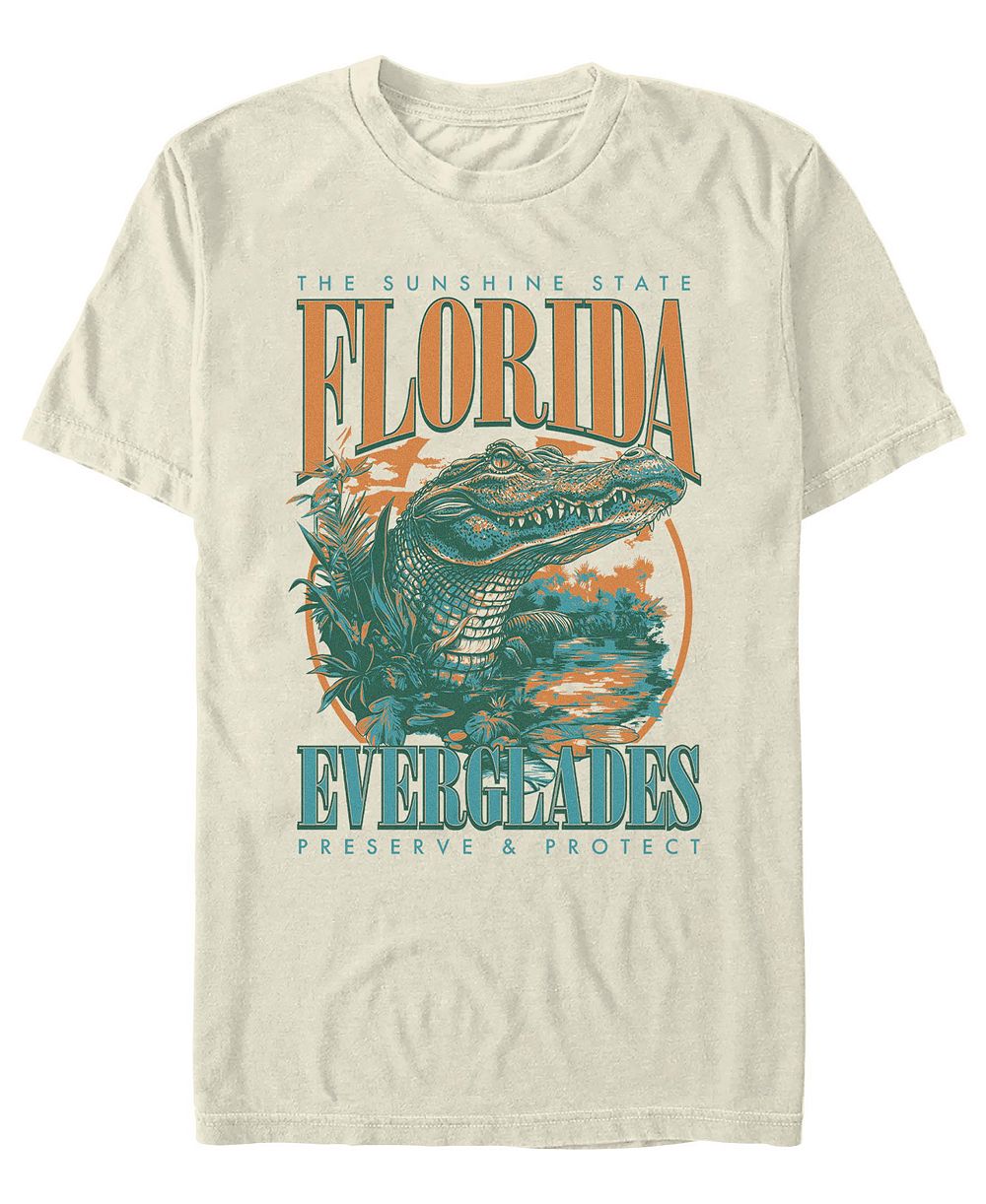 Fifth Sun мужская футболка с круглым вырезом и графическим принтом Everglades Alt
