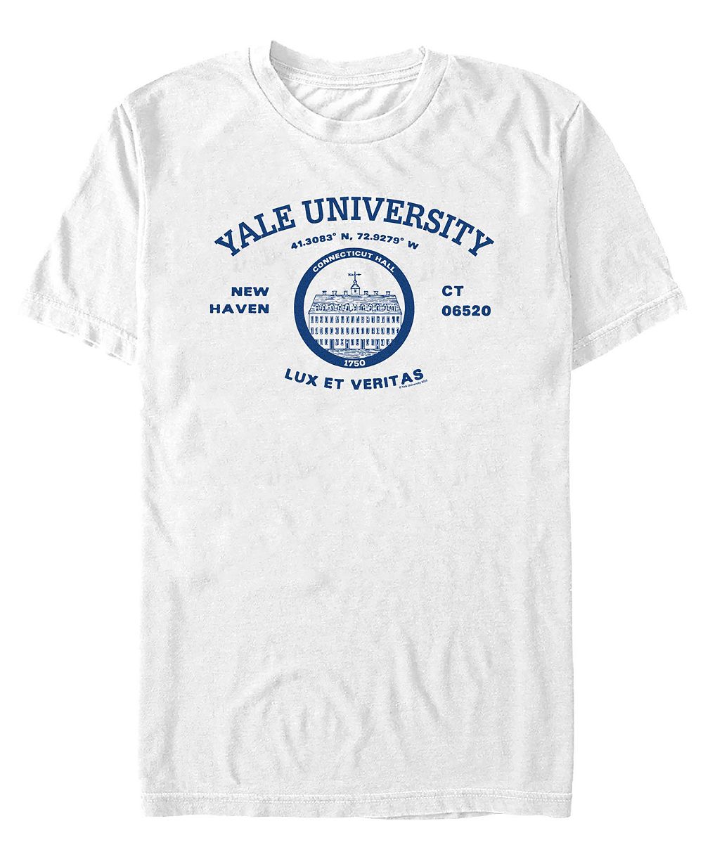 Мужская футболка Fifth Sun Yale University Lux et Veritas Collegiate Crest Graphic
