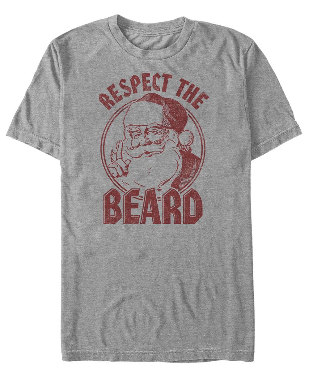 Fifth Sun мужская футболка с круглым вырезом и принтом Respect The Beard