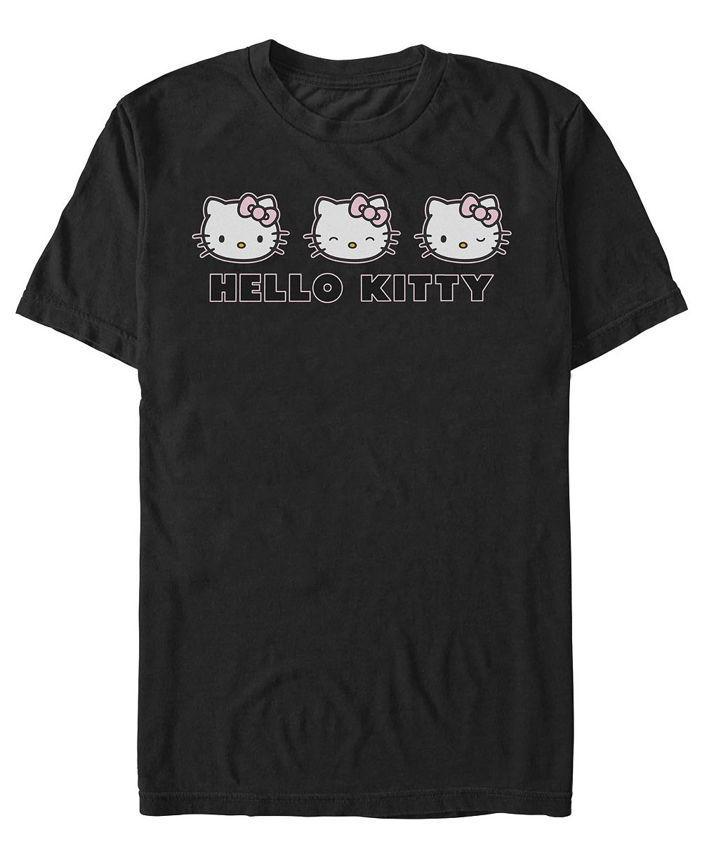 Fifth Sun Men's Hello Kitty Expressions Graphic T-Shirt