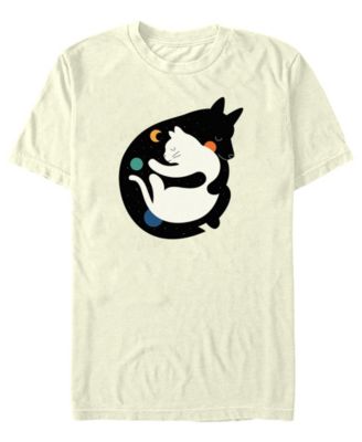 Fifth Sun Men's More Hugs Less Fights Graphic Cotton T-Shirt