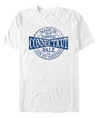 Fifth Sun Men's Yale University Made in New Haven Connecticut Established 1701 Graphic T-Shirt
