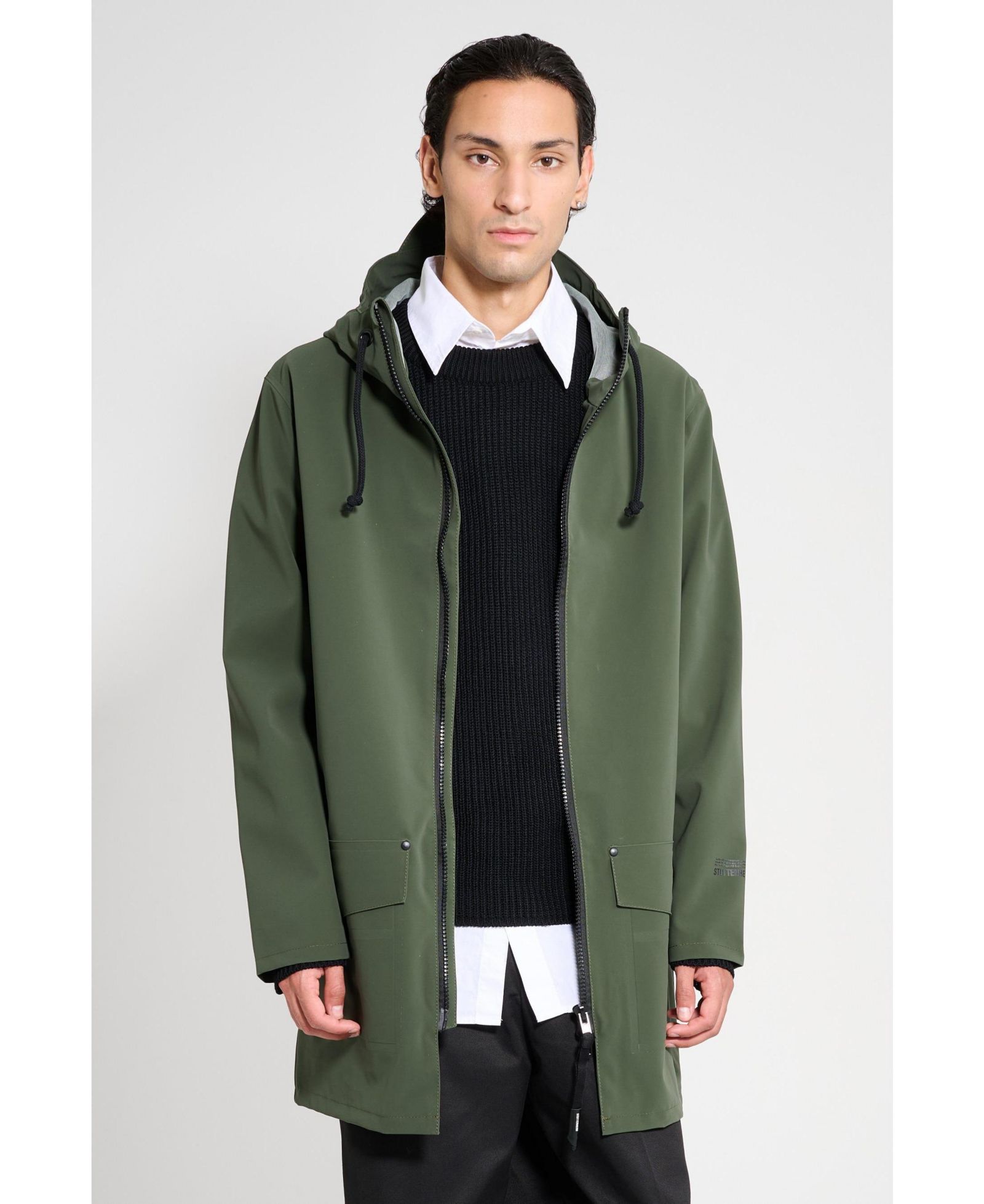 Stutterheim Men's Stockholm Matte Winter Coat