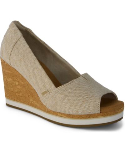 TOMS Женские босоножки на платформе Essential Slip-On