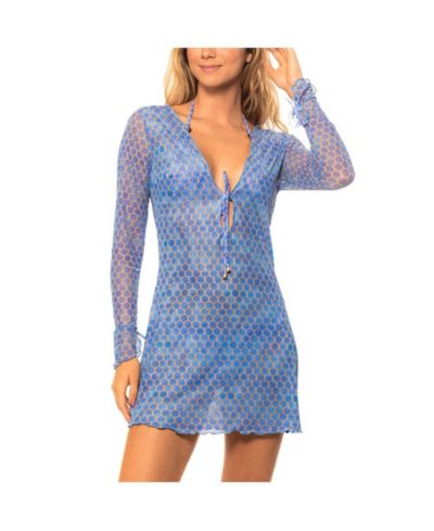 Женский сет Guria Beachwear Mesh V Neck Short Cover-up