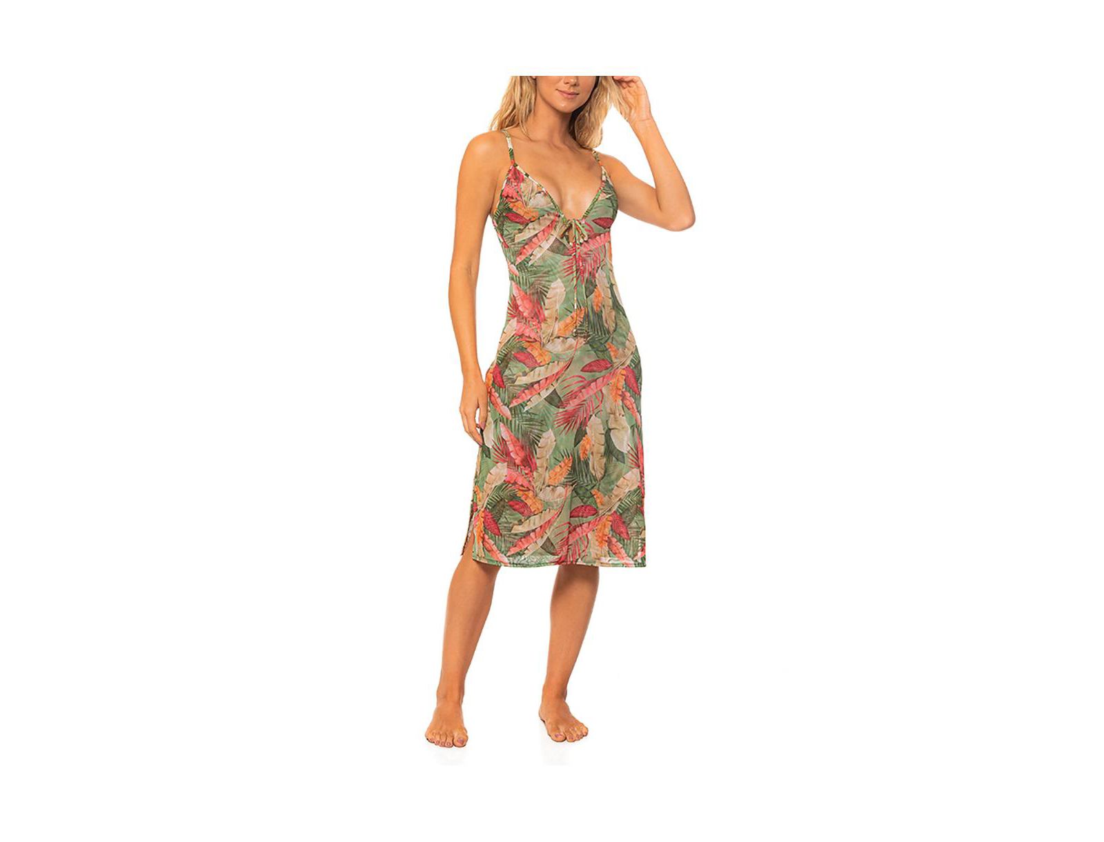 Guria Beachwear Women's Mesh Midi Dress Cover-up