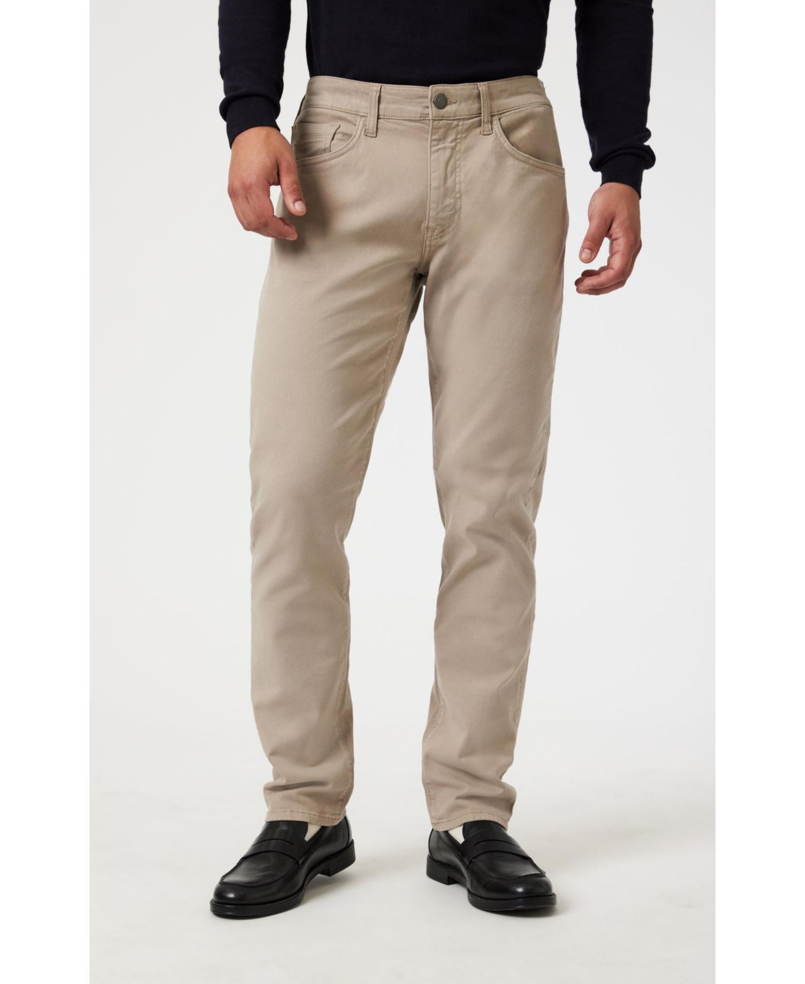 Mavi Jeans Men's Marcus Slim Straight Leg In Latte Luxe Twill Jeans