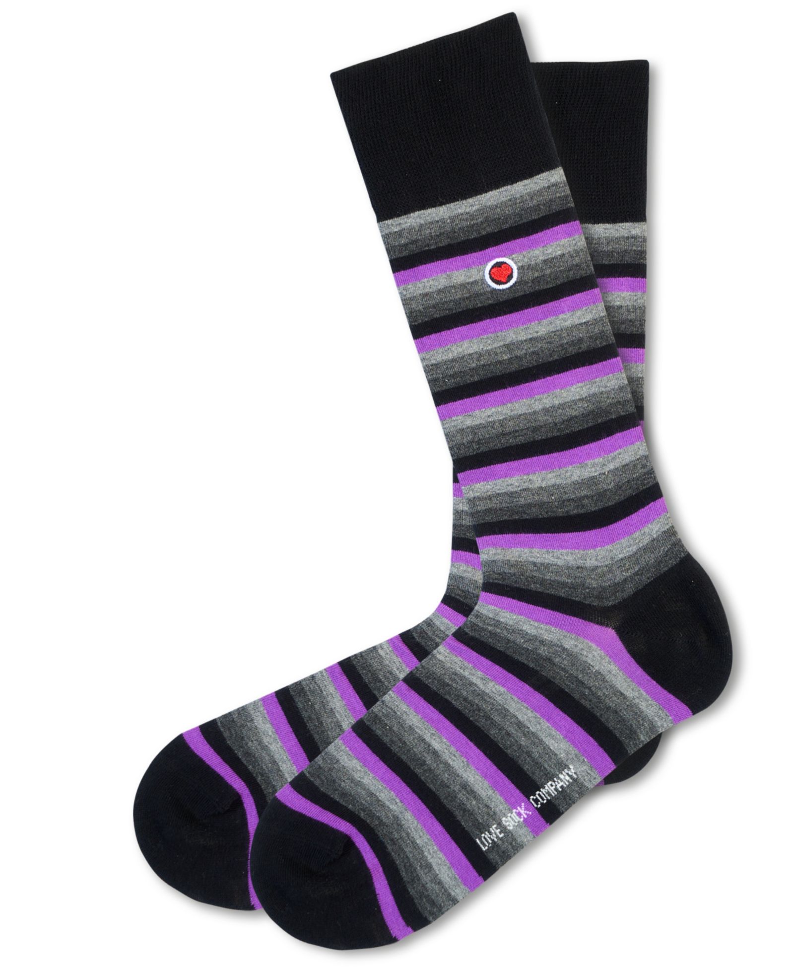 Love Sock Company Men's Love-Stripes Socks