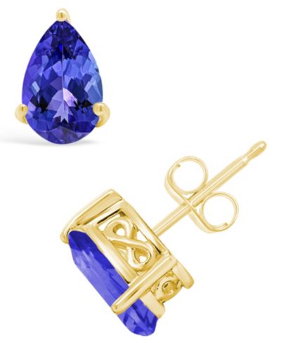 Tanzanite Yellow Gold