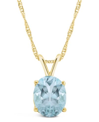 Aqua Yellow Gold