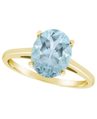 Aqua/Yellow Gold
