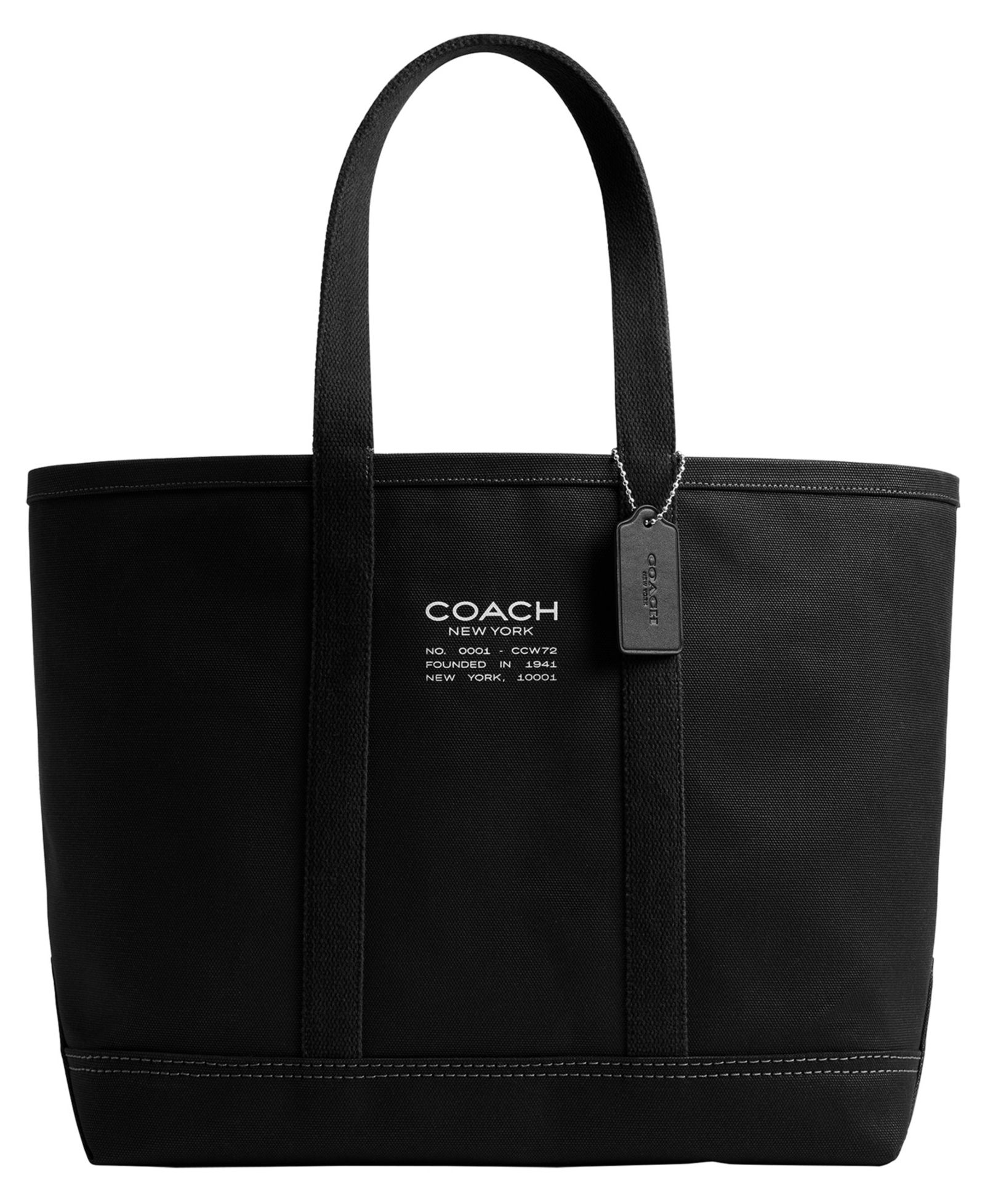 COACH Men's Utility Canvas Tote Bag