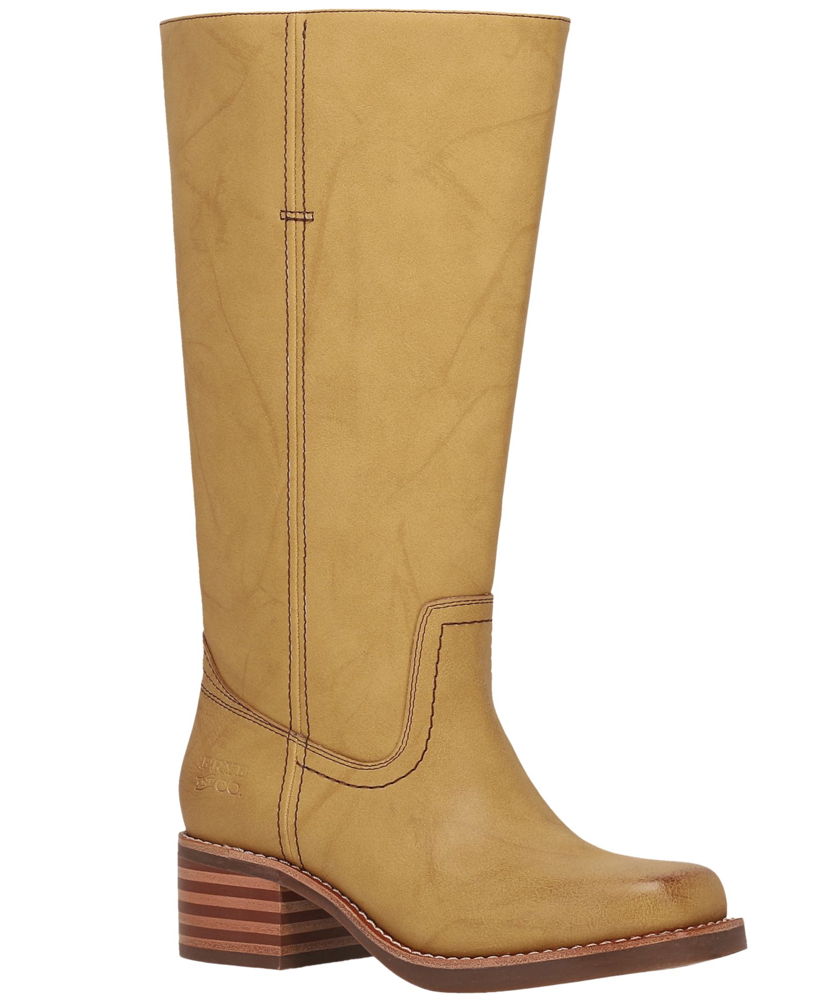 Женские сапоги Frye and Co. Miranda на массивном каблуке, широкая голенище