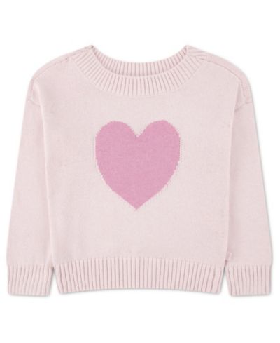 abercrombie kids Детский свитер с длинным рукавом и сердечком, 2T-5T