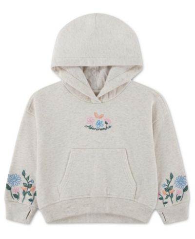 Детское худи abercrombie kids Essentials Embroidered Pullover