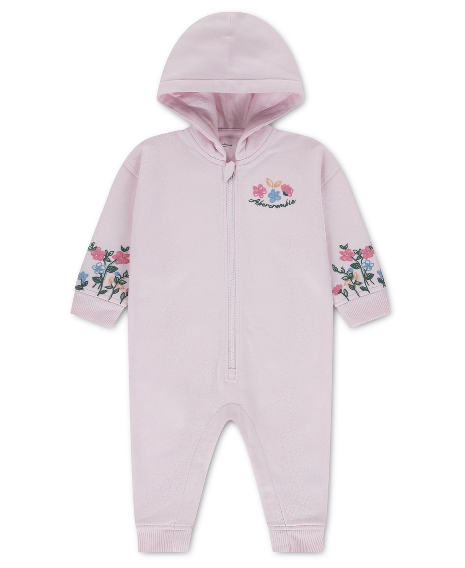 Детский комбинезон с капюшоном с цветочным принтом abercrombie kids