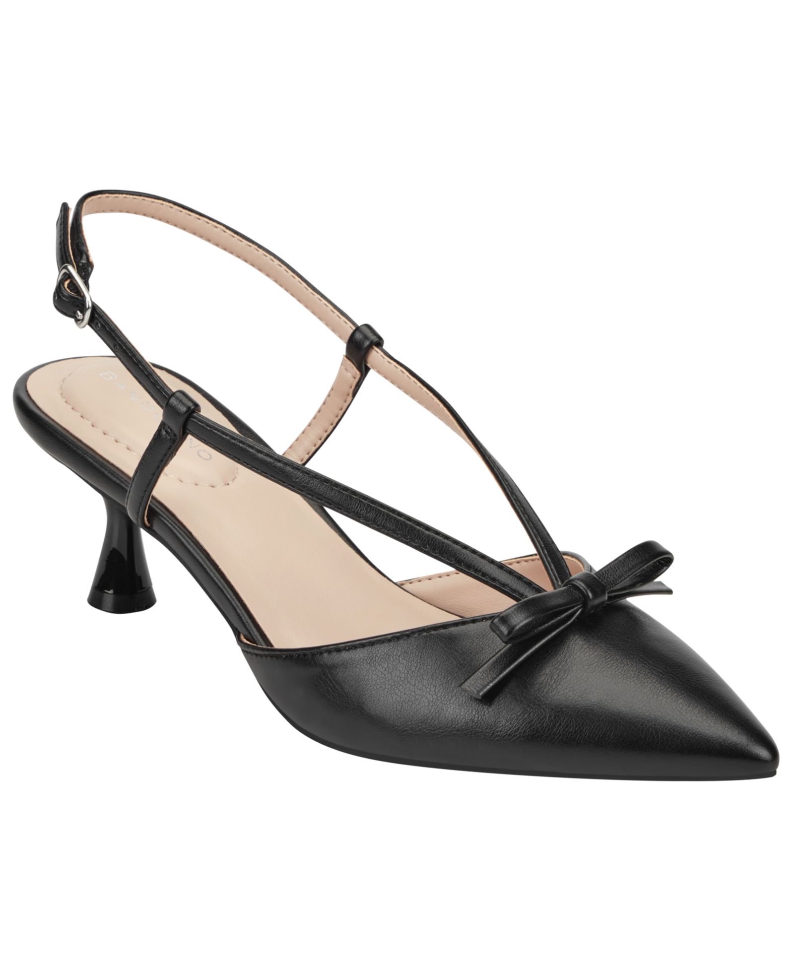 Bandolino Women's Macruz Slingback Kitten Heel Pumps