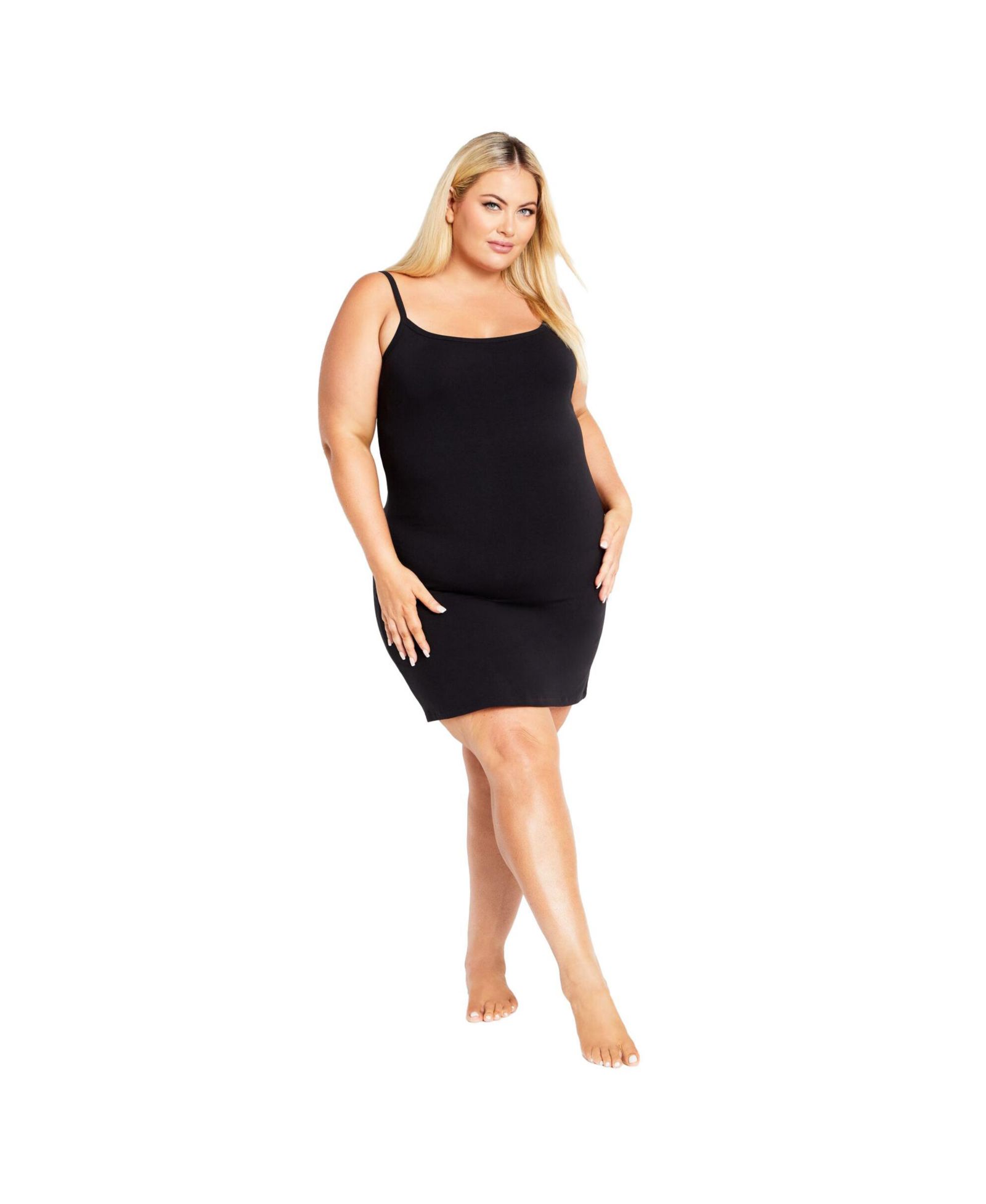 Женская хлопковая майка Avenue Plus Size Essential