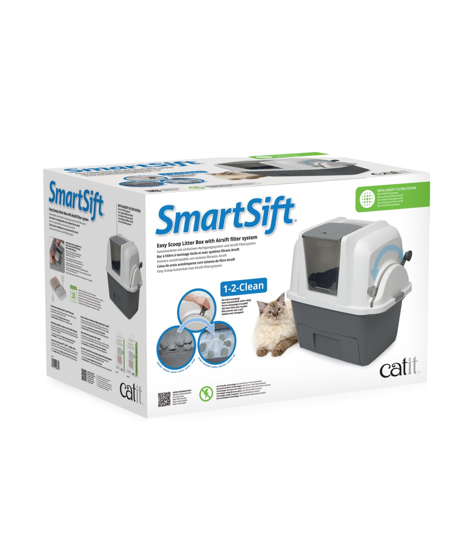 Catit Design Sifting CatPan w/Bio Liner