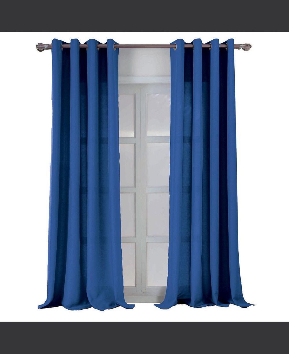 Штора RT Designers Collection Cole Textured Grommet Room Darkening Curtain Panel