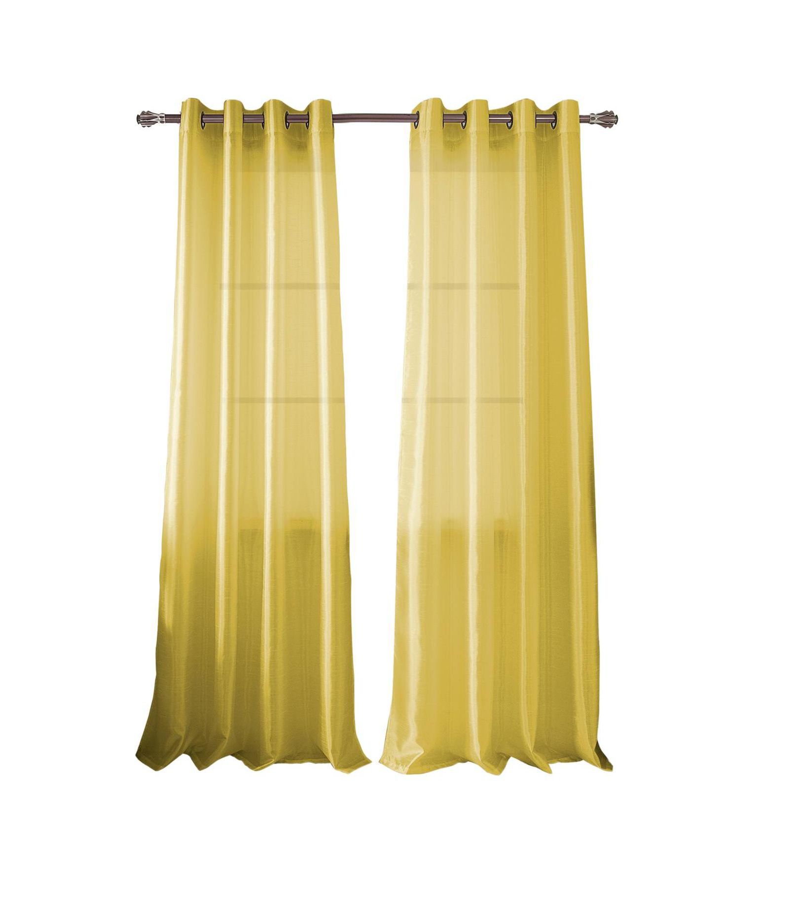 RT Designers Collection штора Nancy Grommet Modern Design Neon Yellow