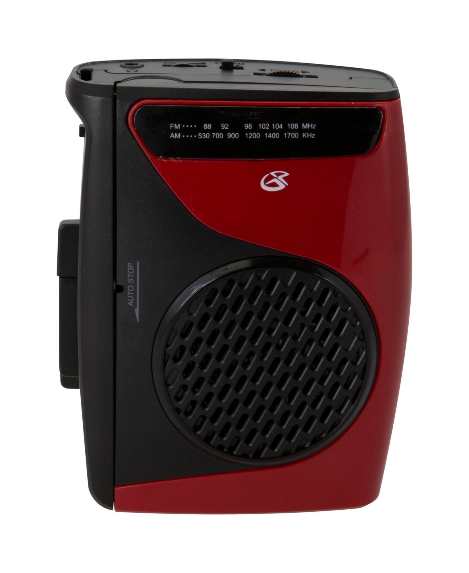 GPX Персональный кассетный плеер с AM/FM радио, CAS337B