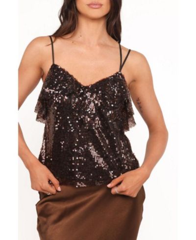 Женский топ Petal and Pup Zinnia Sequins Sleeveless
