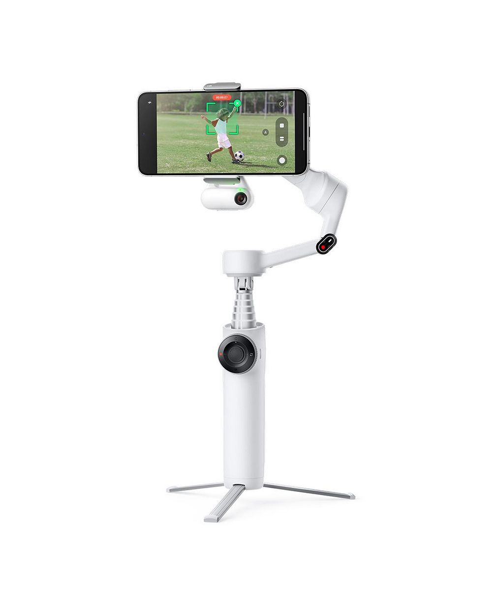 Insta360 Flow 2 3-Axis AI-Powered Smartphone Gimbal,AI Tracker,Summit White