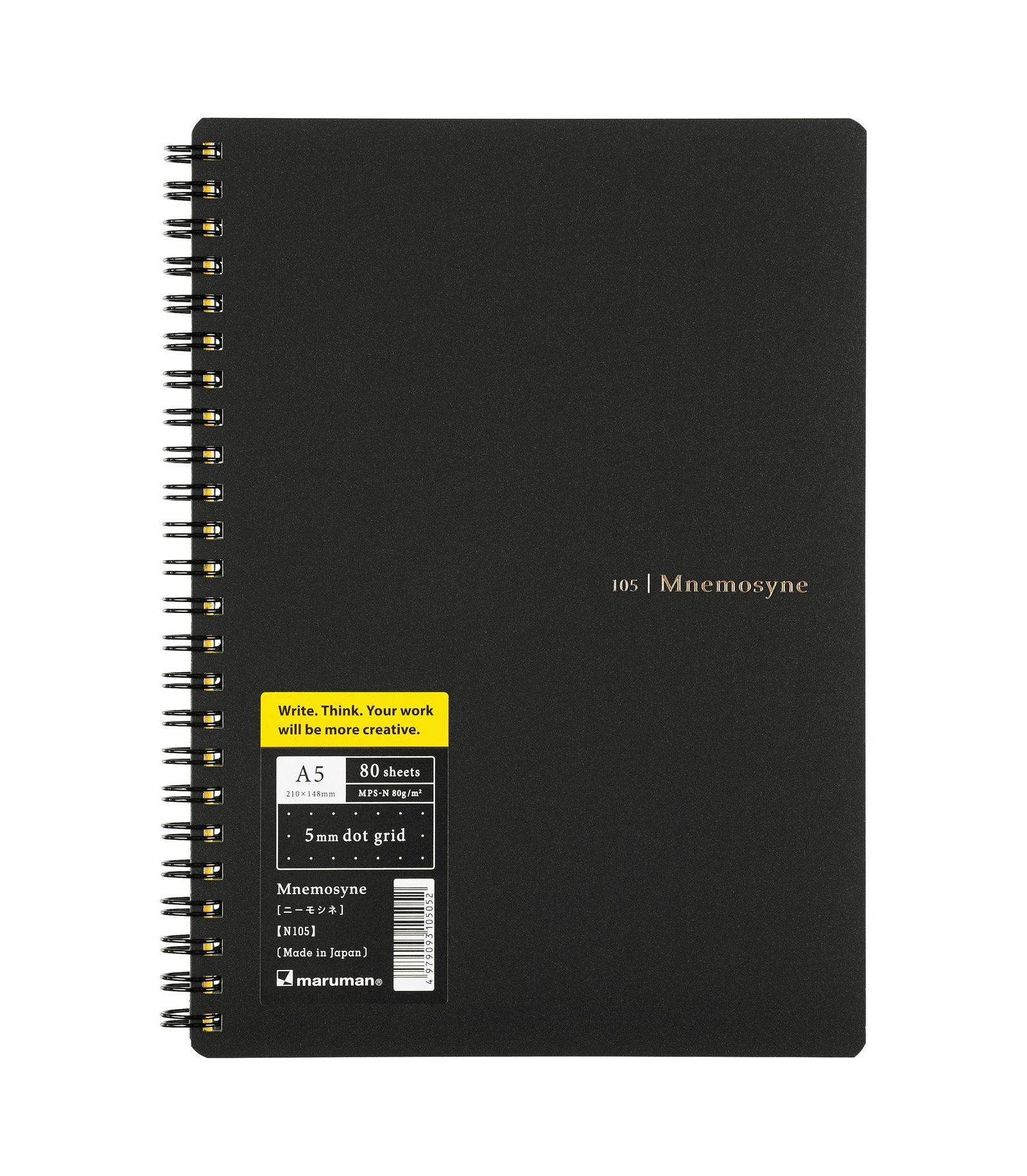 Maruman Notebook Mnemosyne 5 mm Dot grid A5