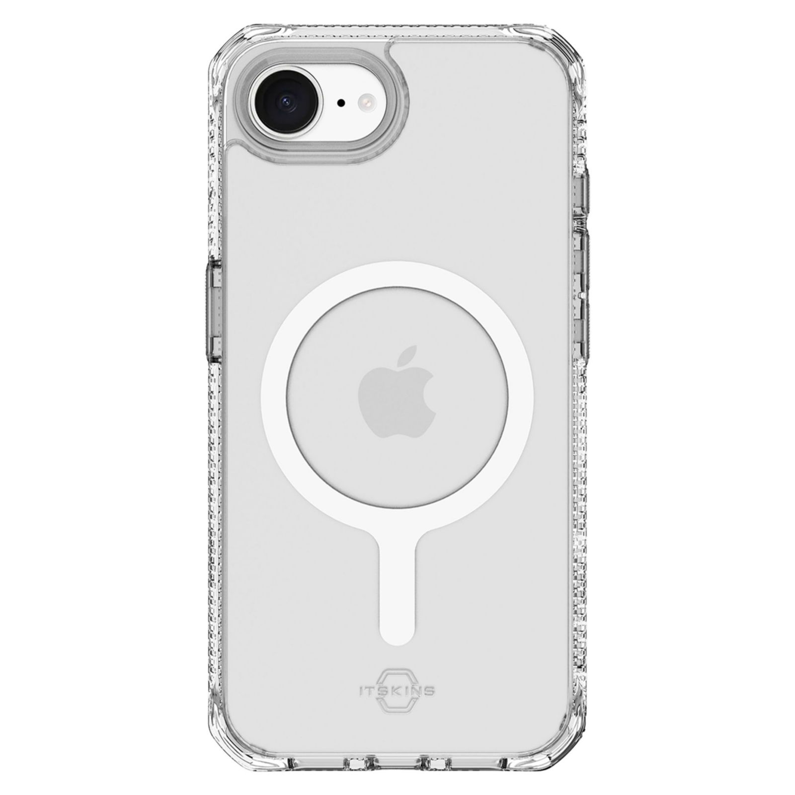 Itskins Hybrid R Anti-Shock MagSafe Clear Case for Apple IPSE2025 / iPhone 15 / iPhone 14 / iPhone 13