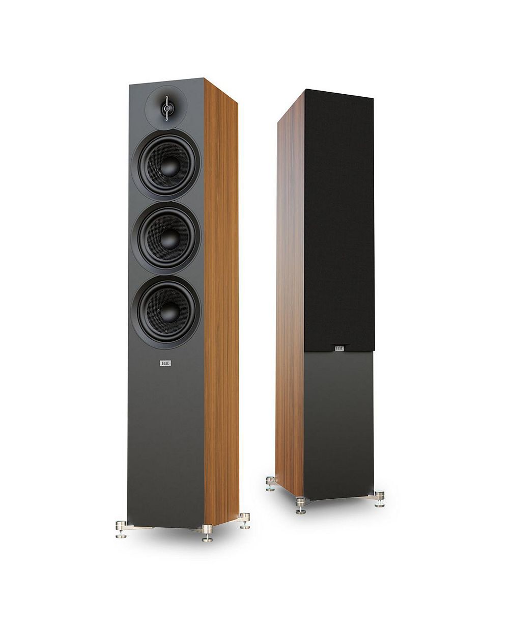 Elac DF63 Debut 3.0 3-Way Driver Design Dual 6.5-Inch Aramid Fiber Woofers Floorstanding Speakers