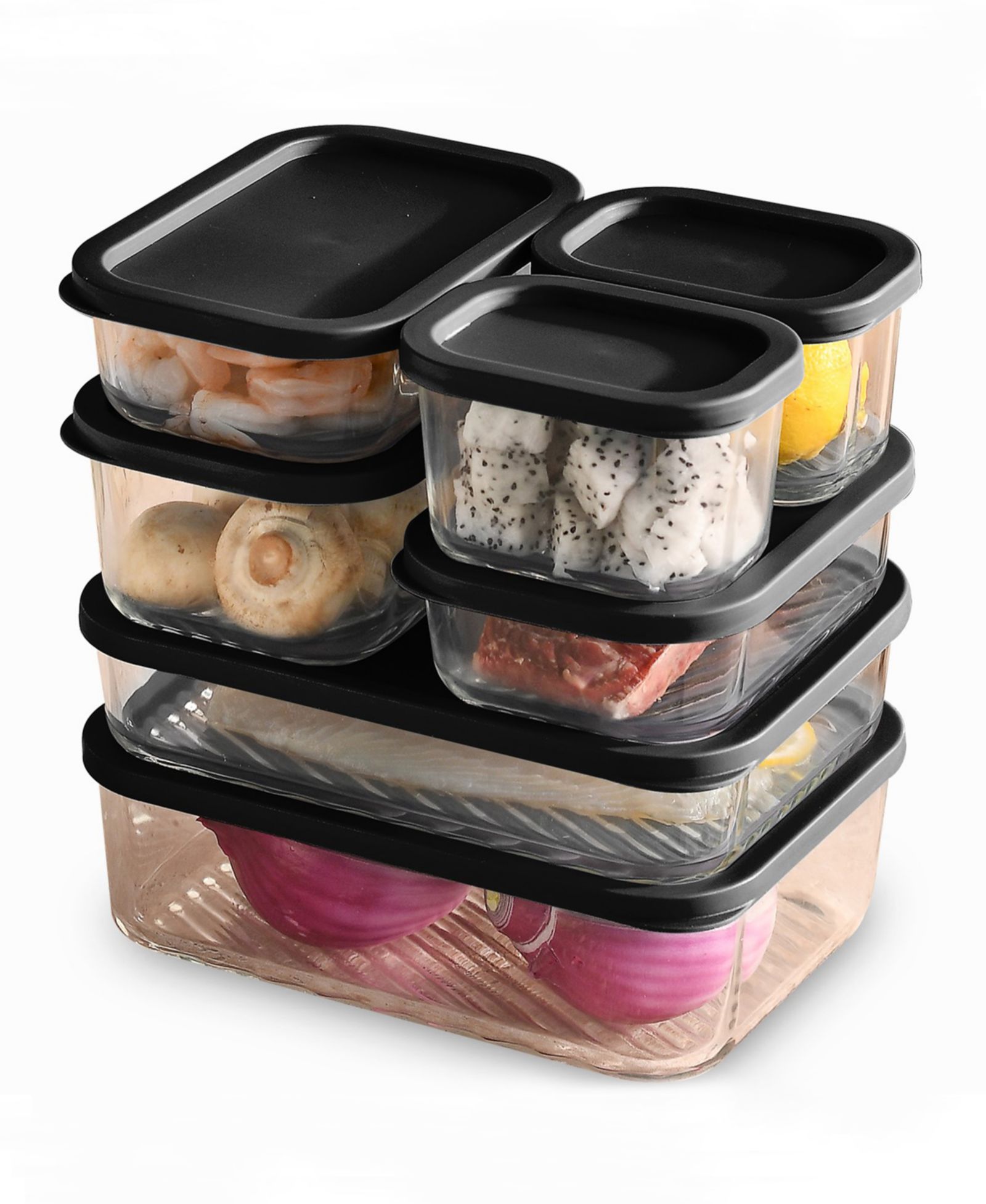 Nestl Borosilicate 14-Pc. Food Storage Container Set