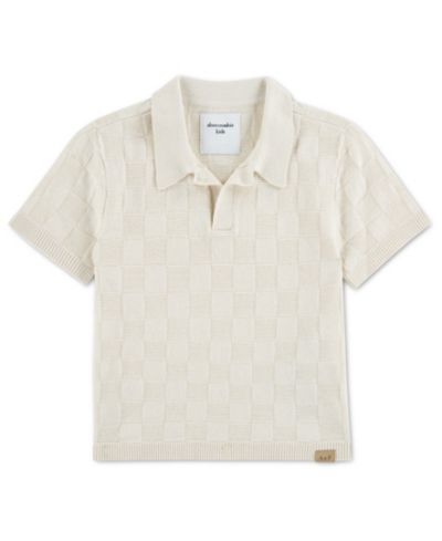 Детская рубашка-поло abercrombie kids Johnny Collar для малышей