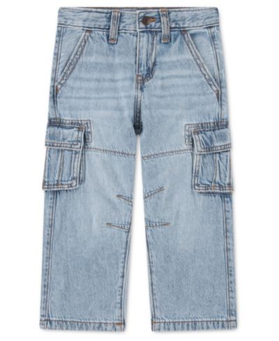 abercrombie kids Toddler Boys' 2T-5T Baggy Cargo Jeans